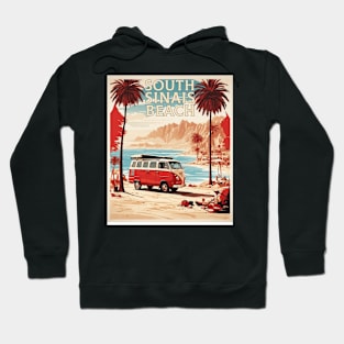 South Sinais Beach Egypt Desert Vintage Poster Tourism Hoodie